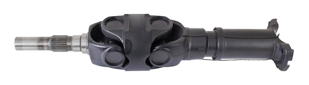Front axle shaft, John Deere 8000 series, 7C 4HWD, L=720 mm, 27 splines, OE: RE574236 / RE308018 / RE290014 / RE308288 / RE209133 / 70812570, shaft Ø37.5 mm, SPICER