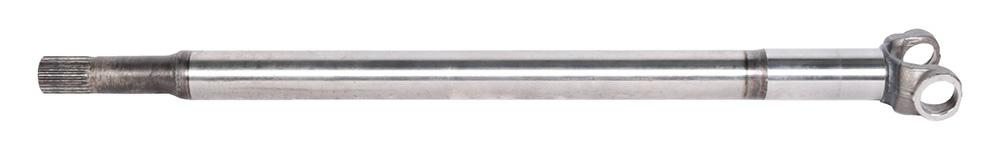 Front axle shaft, long, 28.5 x 71, L=680 mm, 22 splines, Ø29.7 mm, relief 40 mm, John Deere