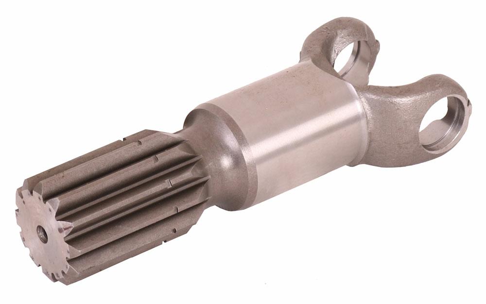 Front axle shaft, short, 23.8 x 61.3, L=168 mm, 12 splines, Ø43.4 mm, seal 44.9 mm, Massey Ferguson, Deutz-Fahr
