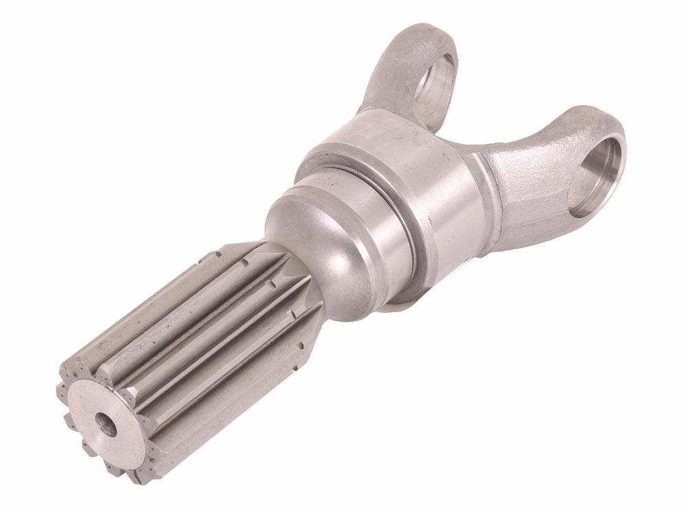 Front axle shaft, short, 27 x 70, L=175 mm, 12 splines, Ø43.4 mm, relief Ø44.9 mm, John Deere, Deutz, Hürlimann, Lamborghini, Same