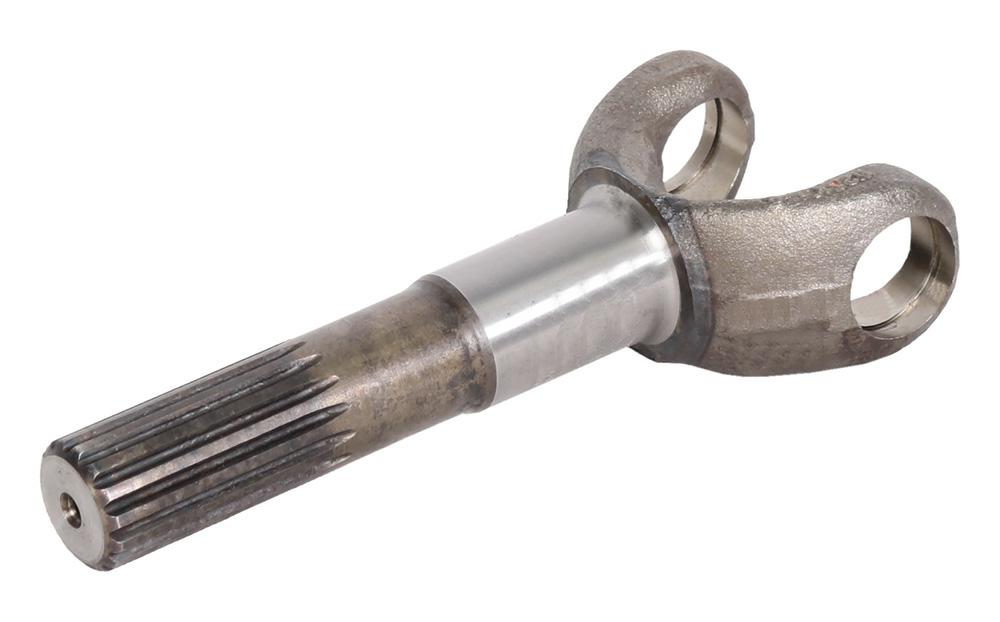 Front axle shaft, short, 27 x 70, L=175 mm, 15 splines, Ø27.4 mm, relief Ø29.9 mm, Case, New Holland