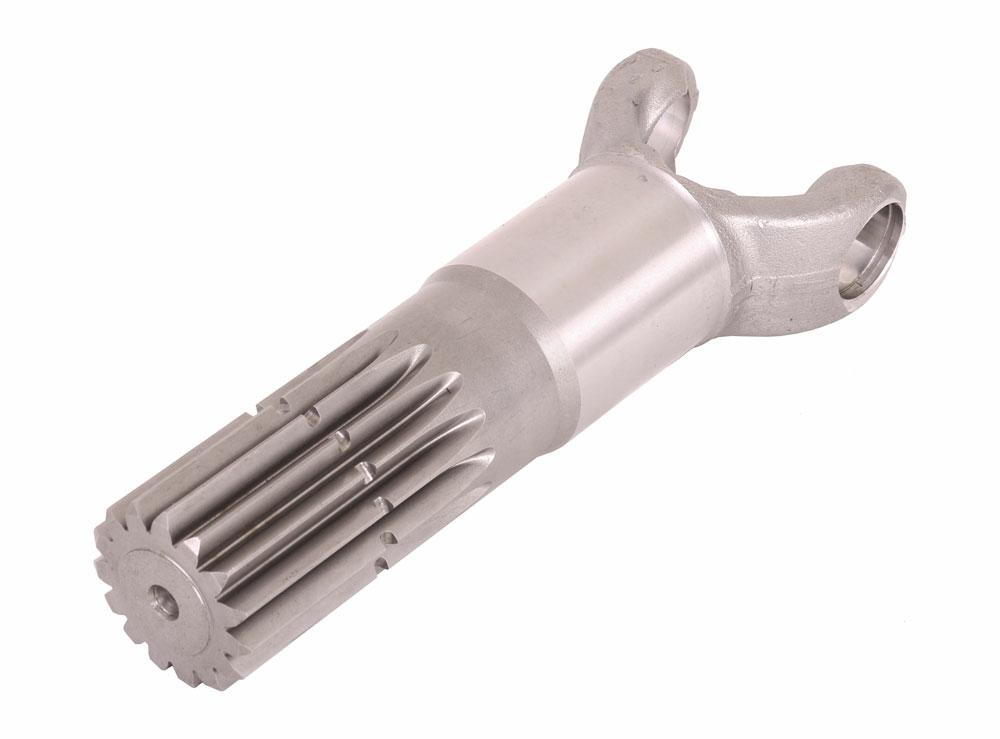 Front axle shaft, short, 30.2 x 81.8, L=240 mm, 15 splines, Ø54.1 mm, Caterpillar