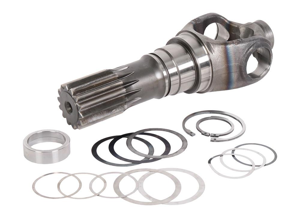 Front axle shaft, short, 48 x 116.5, L=345281.5 mm, 14 splines, 65x48x14, Spicer, Fendt
