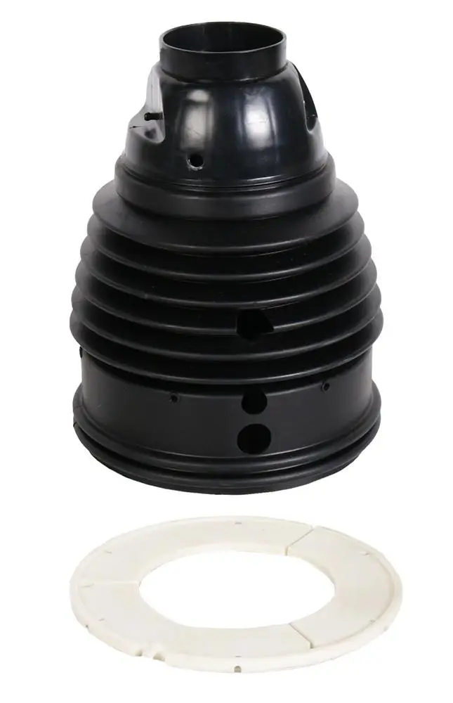 Plastična zaštita širokougaonog zgloba 27 x 32, za cev 80mm, prsten 120mm