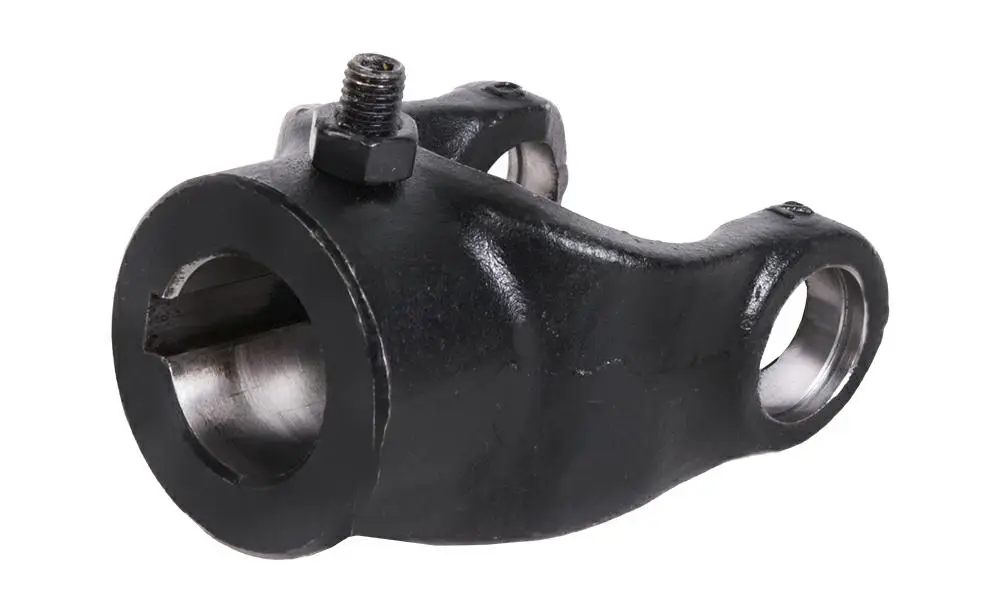 Viljuška kardana sa žlebom 27 x 74.6 – Ø35mm, kajla 10mm, H-105mm, centralni šraf 10mm (serija W2300)